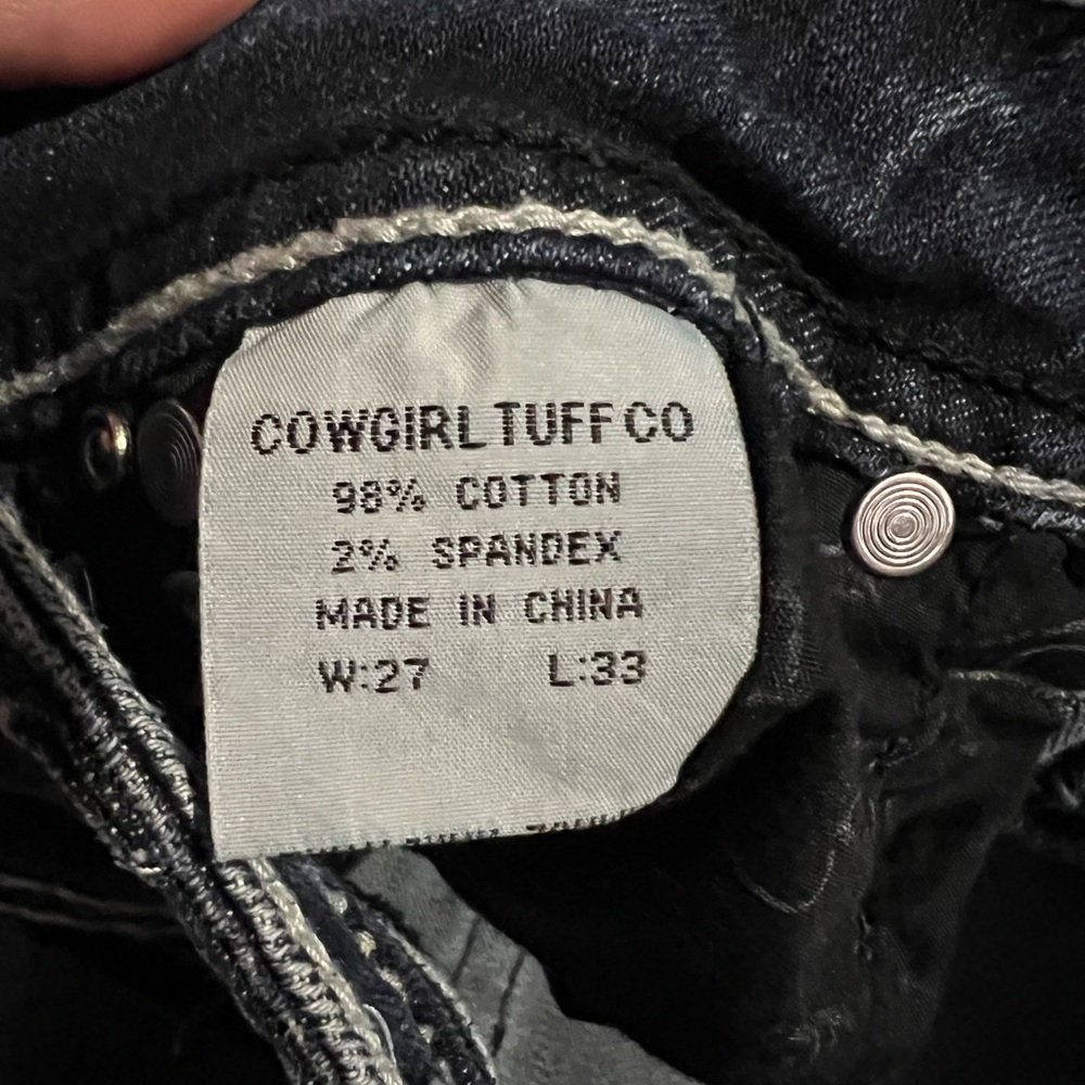 Women’s Cowgirl Tuff “Hot Stuff” jeans. Size 27 - Picture 5 of 7